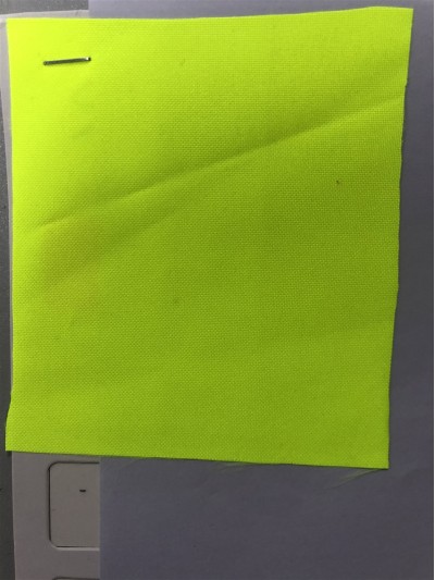 JS-BY M-263 300D彈絲白色塗層防水 風褸布 正面照